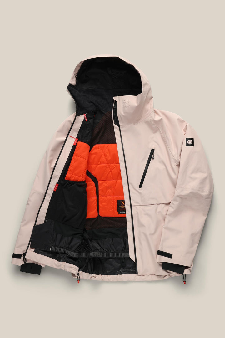 686 Men's Hydra Thermagraph® Jacket — SMOKEY PINK (vista 2)