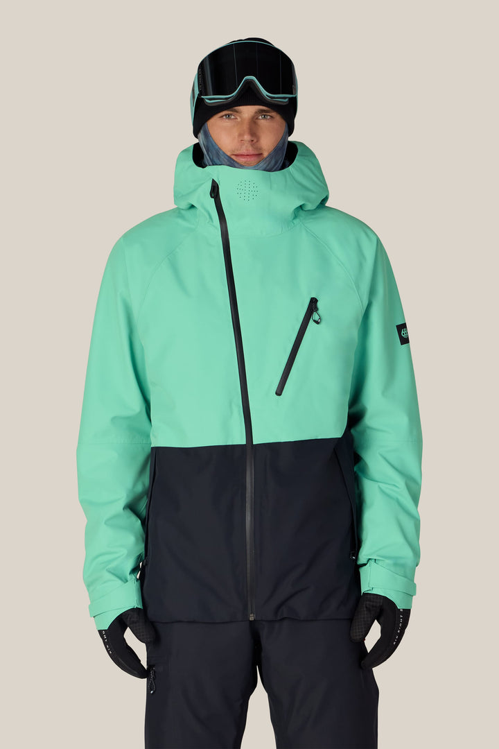 686 Men's Hydra™ Thermagraph® Jacket — WASABI COLORBLOCK