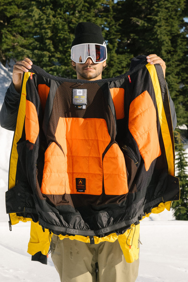 686 Men's Hydra Thermagraph® Jacket — YELLOW GOLD (vista 2)