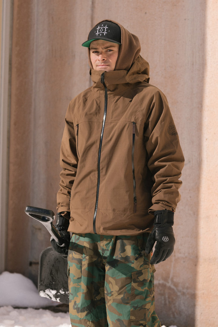 686 Men's SMARTY® 3-In-1 Rodeo™ 3L Jacket — DARK EARTH