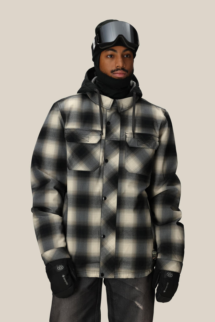 686 Men's Woodland Insulated Jacket — LIMESTONE PLAID