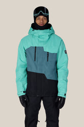 686 Men's Geo™ Insulated Jacket - WASABI COLORBLOCK