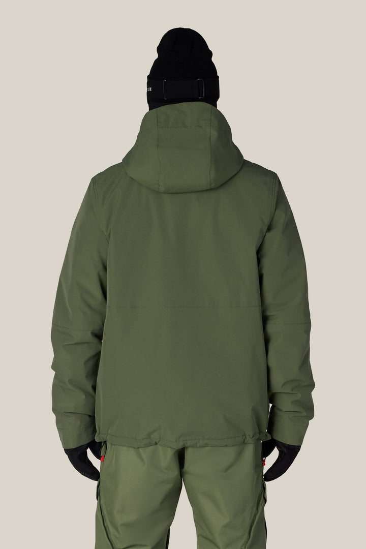 686 Men's Foundation™ Insulated Jacket — FATIGUE GREEN (vista 2)
