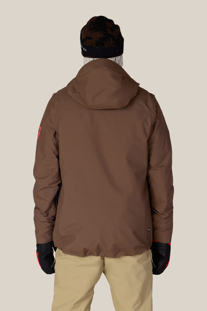 686 Men's GORE-TEX® GT Thermagraph® Jacket — DARK EARTH (vista 2)