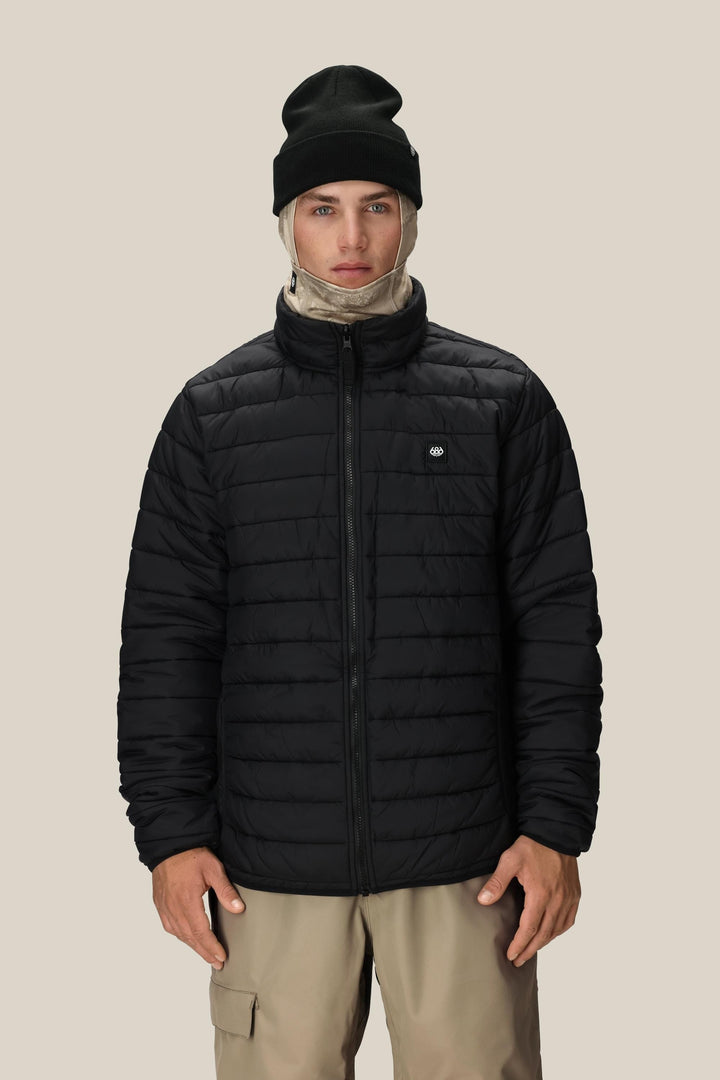 686 Men's Smarty 3-In-1 Form Jacket — BLACK (vista 2)