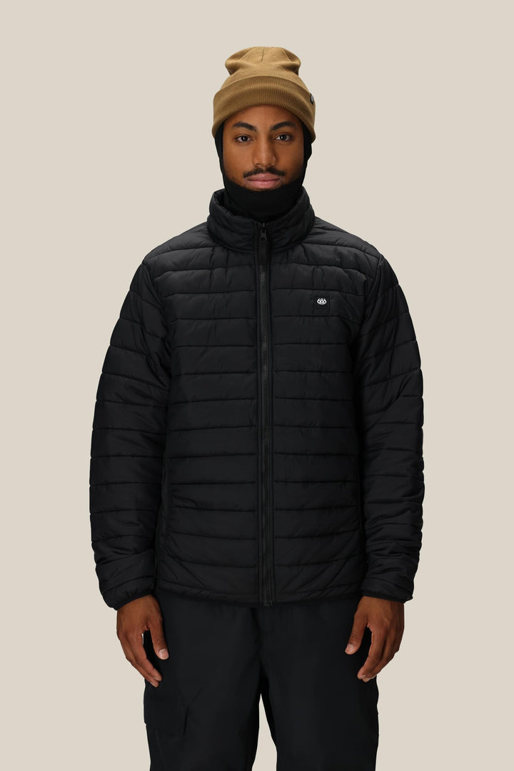 686 Men's Smarty 3-In-1 Form Jacket — CARAMEL COLORBLOCK (vista 2)