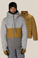 LIGHT GREY COLORBLOCK