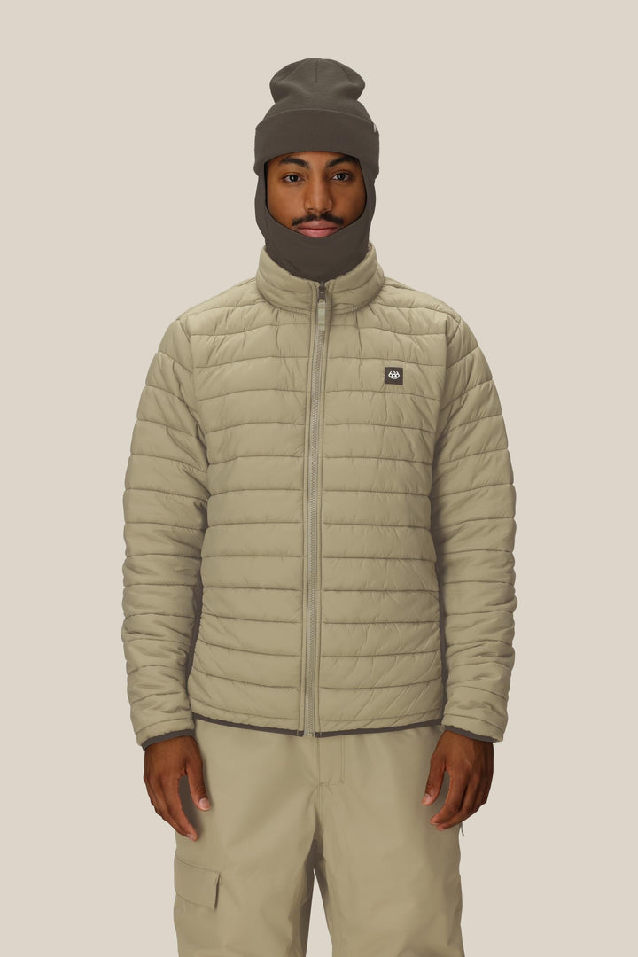686 Men's Smarty 3-In-1 Form Jacket — SAGE COLORBLOCK (vista 2)
