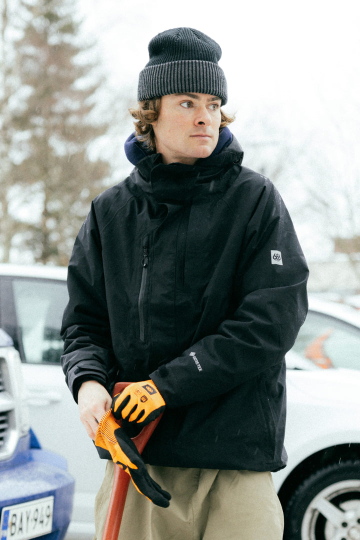 686 Men's GORE-TEX® Core Shell Jacket — BLACK