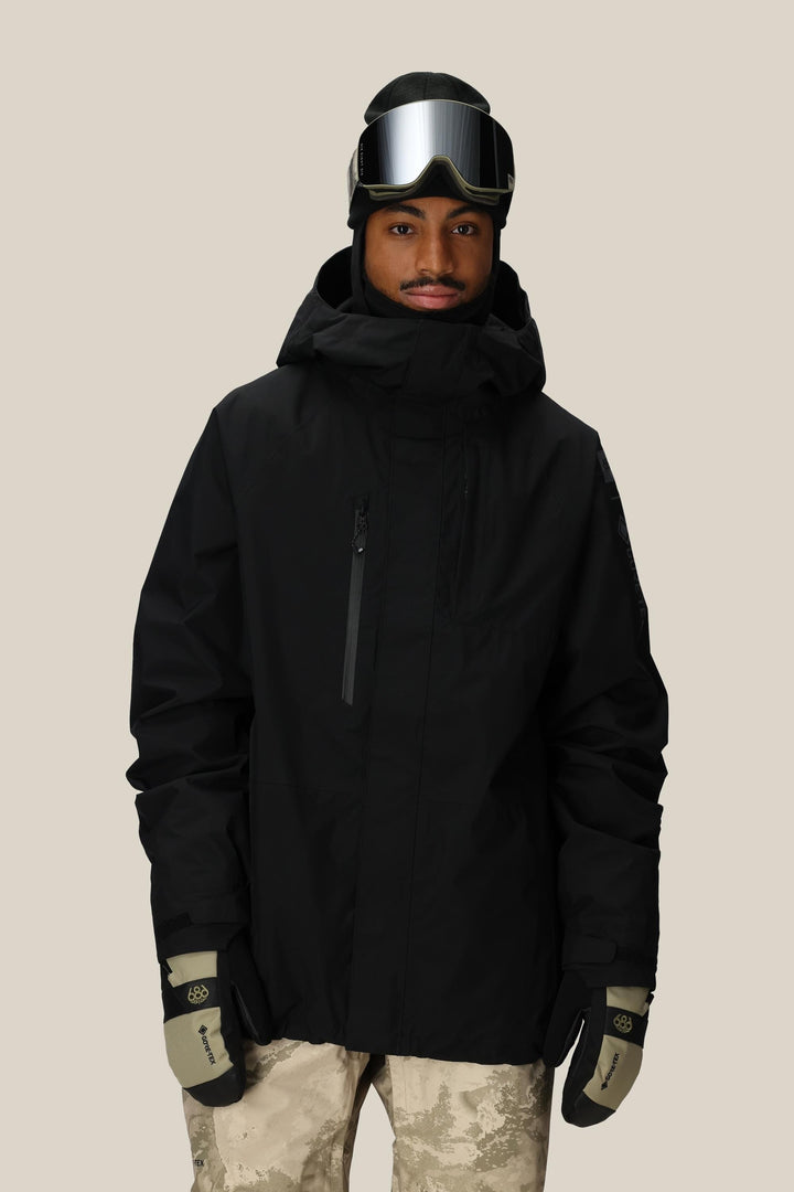 686 Men's GORE-TEX® Core Insulated Jacket — BLACK