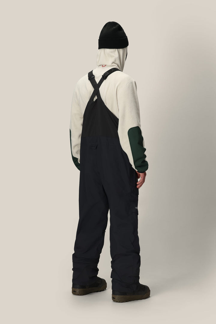 686 Men's GORE-TEX Dispatch Shell Bib — BLACK (vista 2)