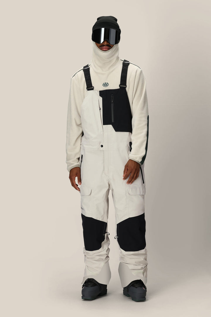 686 Men's GORE-TEX Dispatch Shell Bib — LIMESTONE COLORBLOCK