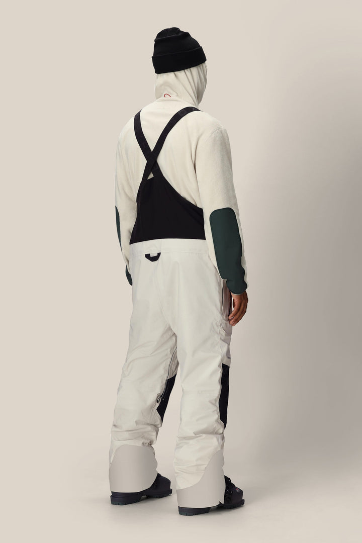 686 Men's GORE-TEX Dispatch Shell Bib — LIMESTONE COLORBLOCK (vista 2)