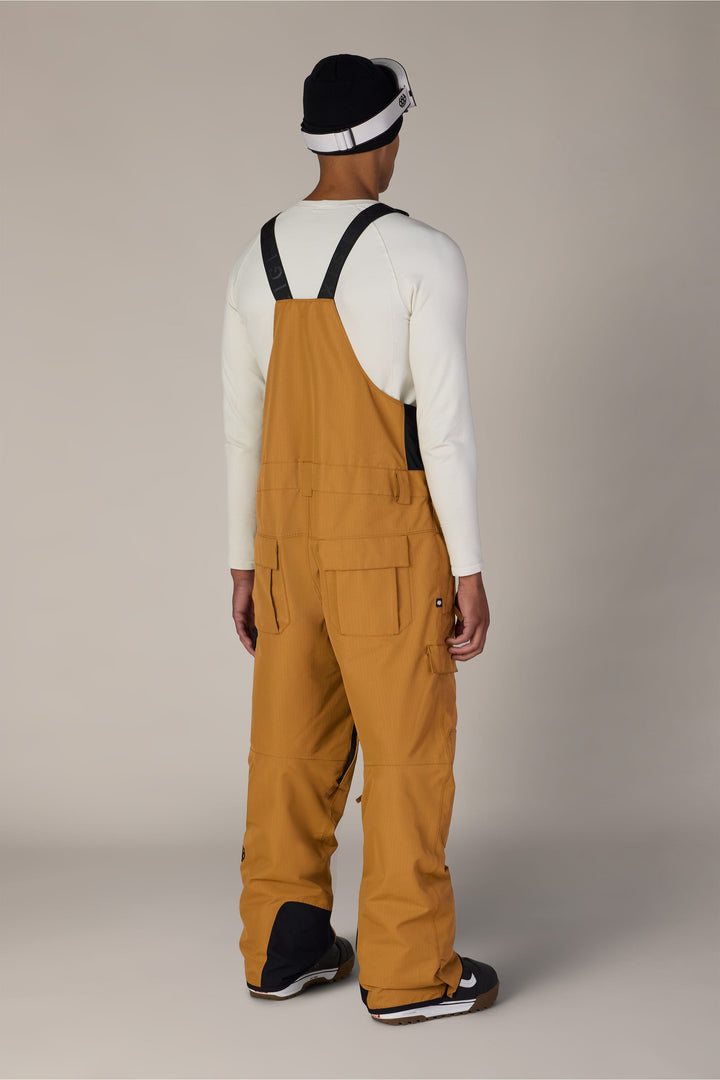 686 Men's Hot Lap™ Insulated Bib — BRONZE RIPSTOP (vista 2)