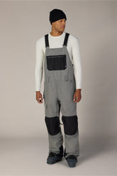 686 Men's Hot Lap™ Insulated Bib - RHINO GREY COLORBLOCK