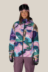 686 Women's Athena™ Insulated Jacket - MOSS GREEN SEDIMENTARY