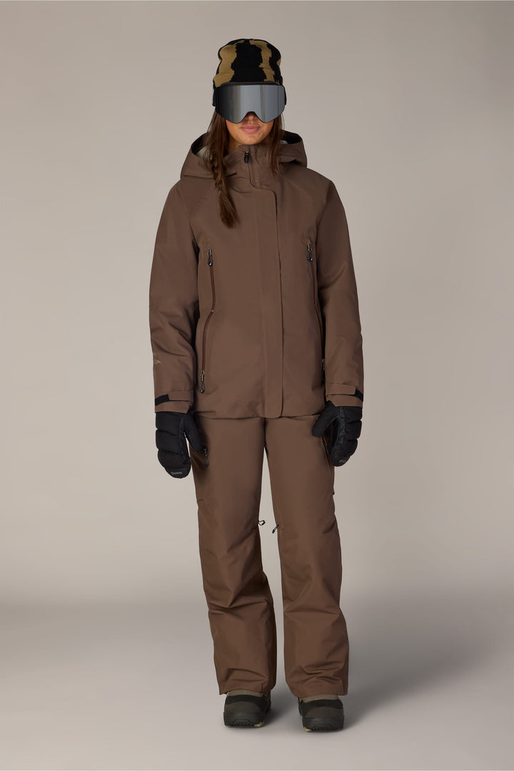 686 Women's Whisper™ Insulated Jacket — DARK EARTH (vista 2)