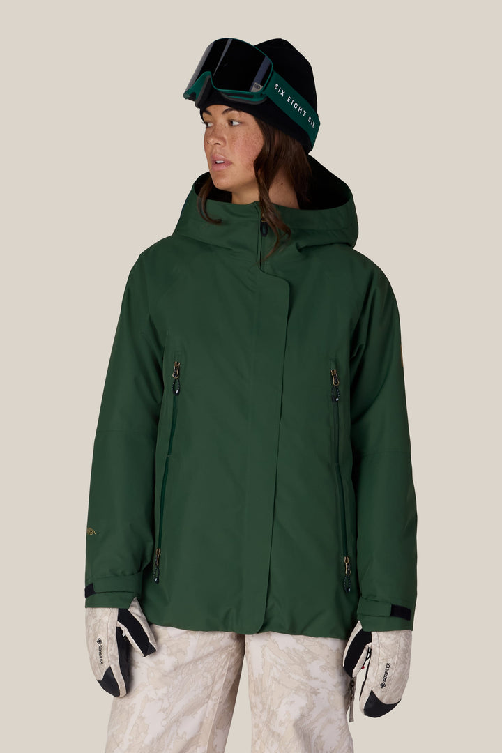 686 Women's Whisper™ Insulated Jacket — MOSS GREEN