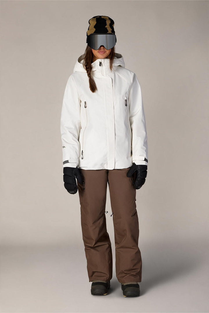 686 Women's Whisper™ Insulated Jacket — WHITE (vista 2)