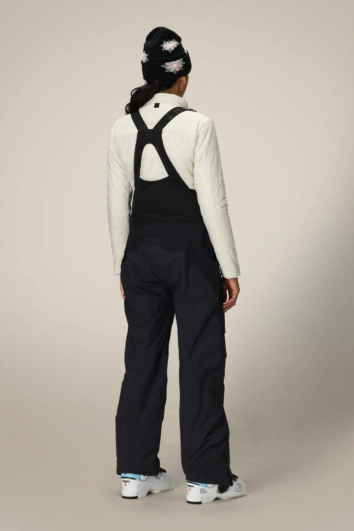 686 Women's GORE-TEX  Dispatch Shell Bib — BLACK (vista 2)