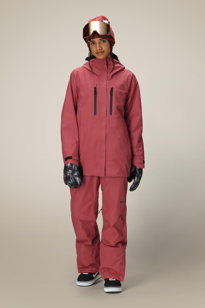 686 Women's GORE-TEX Willow Insulated Pant — ROSEWOOD (vista 2)