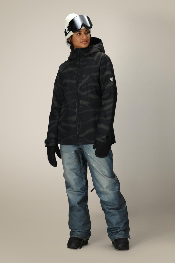 686 Women's Deconstructed Denim Insulated Pant — INDIGO DENIM (vista 2)