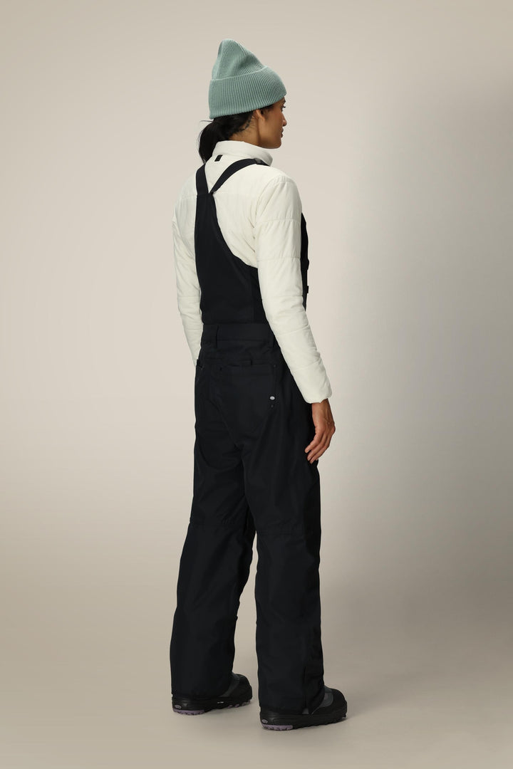 686 Women's Black Magic 20K Shell Bib — BLACK (vista 2)
