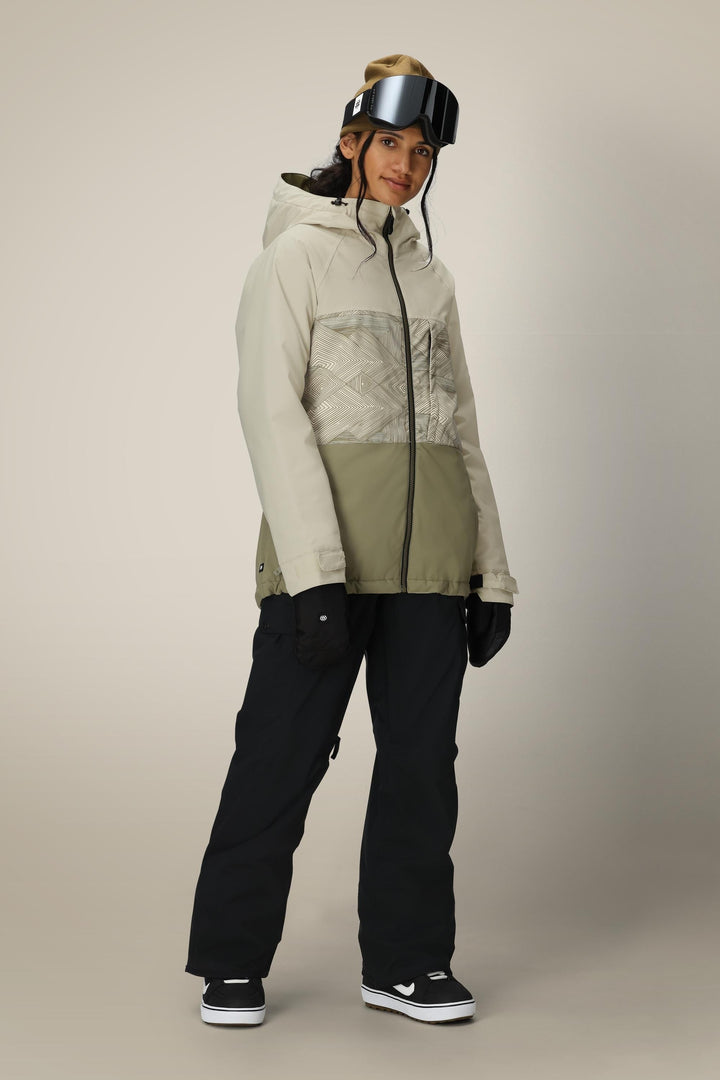 686 Women's Aura Insulated Cargo Pant — BLACK (vista 2)