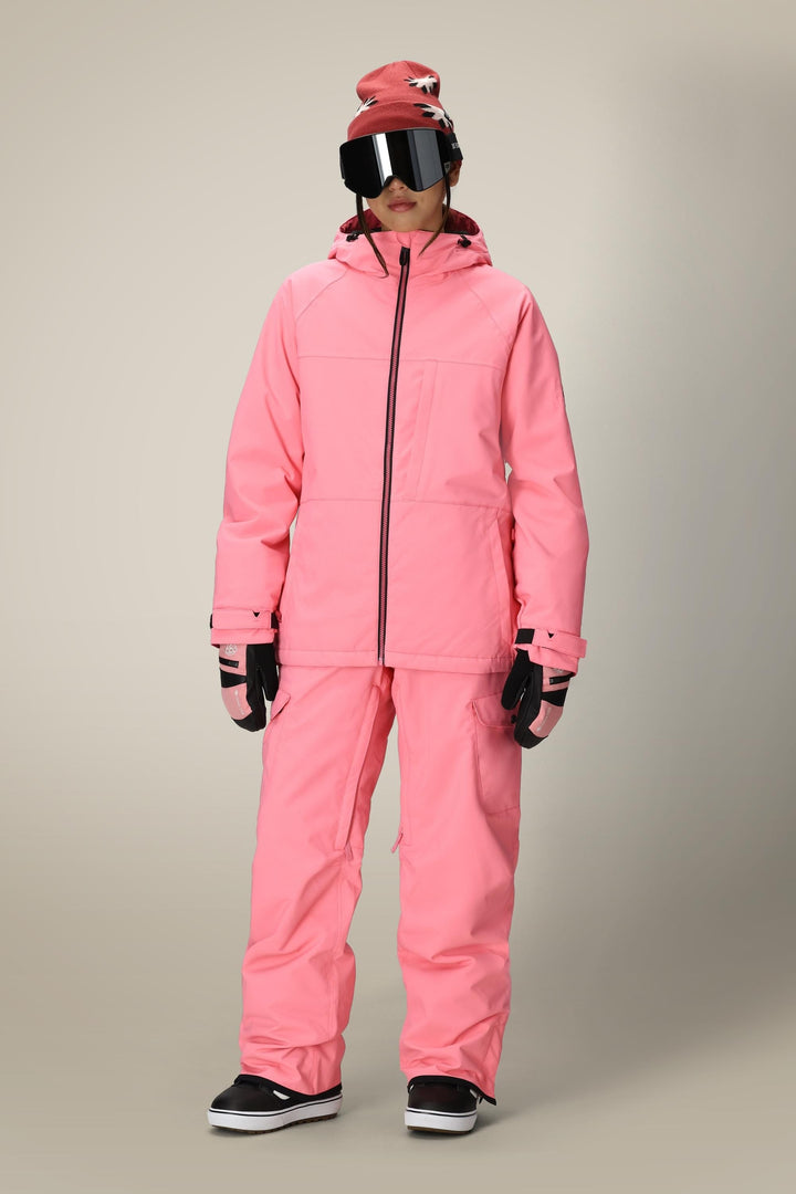 686 Women's Aura Insulated Cargo Pant — GERANIUM PINK (vista 2)