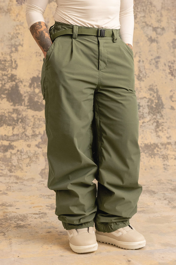 686 Women's Outline™ Shell Pant — FATIGUE GREEN