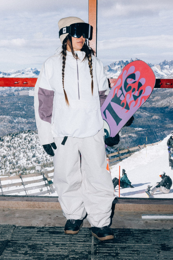 686 Women's Outline™ Shell Pant — LIMESTONE HEART (vista 2)