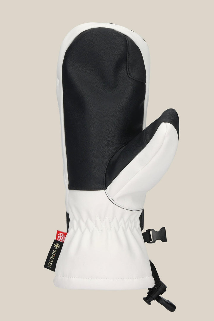 686 Women's GORE-TEX Linear Mitt — WHITE (vista 2)
