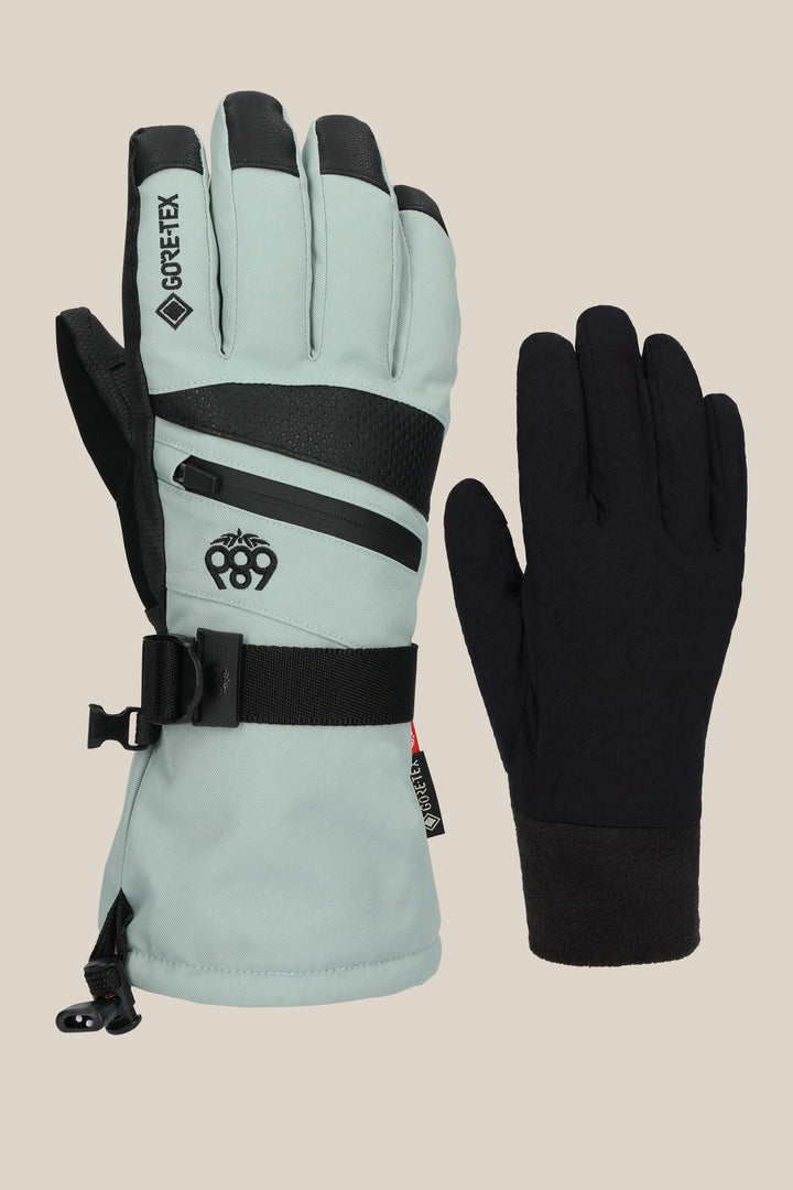 686 Women's GORE-TEX Smarty 3-In-1 Gauntlet Glove — DUSTY MARINE