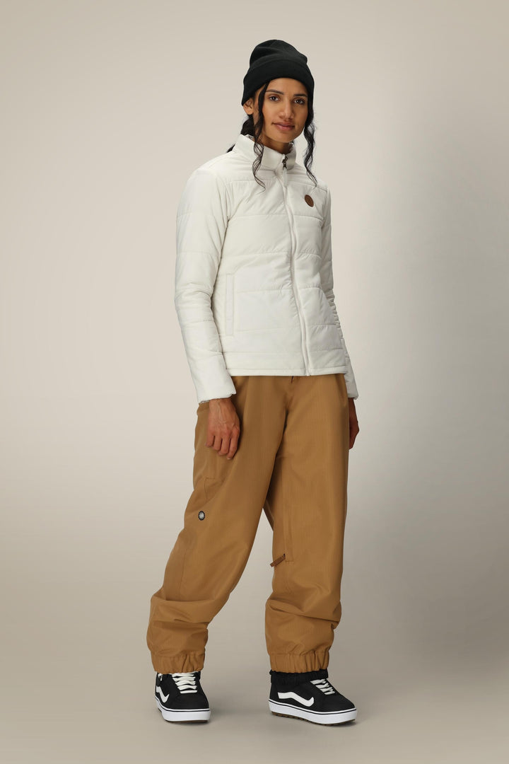 686 Women's Thermal Puff Insulated Jacket — LIMESTONE (vista 2)