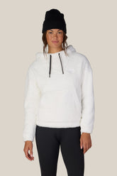 686 Women's Sherpa Hoody - WHITE