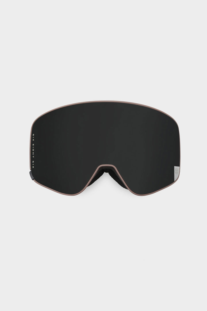 686 SMARTY Magnetic Goggle Replacement Lens — BLACK MIRROR