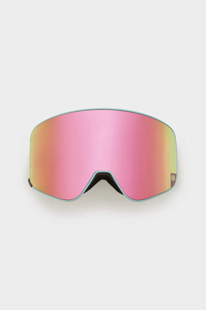 686 SMARTY Magnetic Goggle Replacement Lens — PINK MIRROR