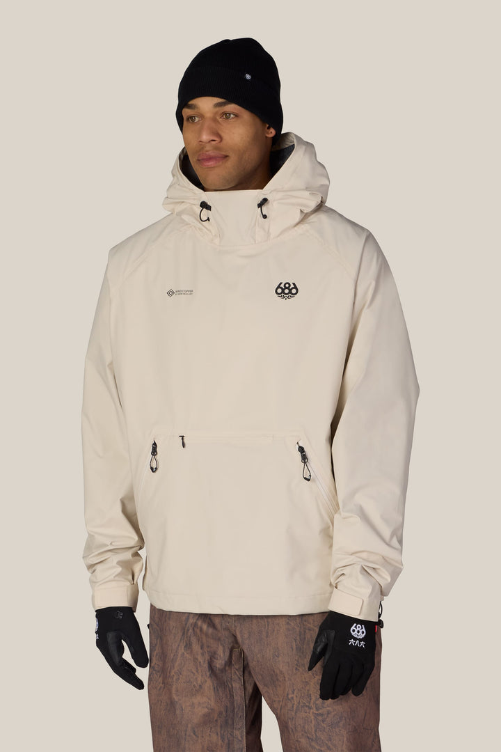 686 Men's WINDSTOPPER® Pullover Hoody by GORE-TEX® LABS — LIMESTONE