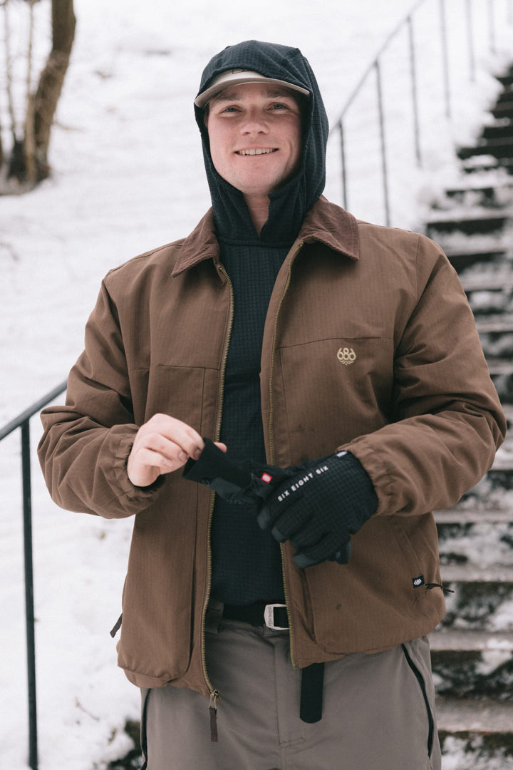 686 Men's 686 Camber Insulated Jacket — DARK EARTH RIPSTOP