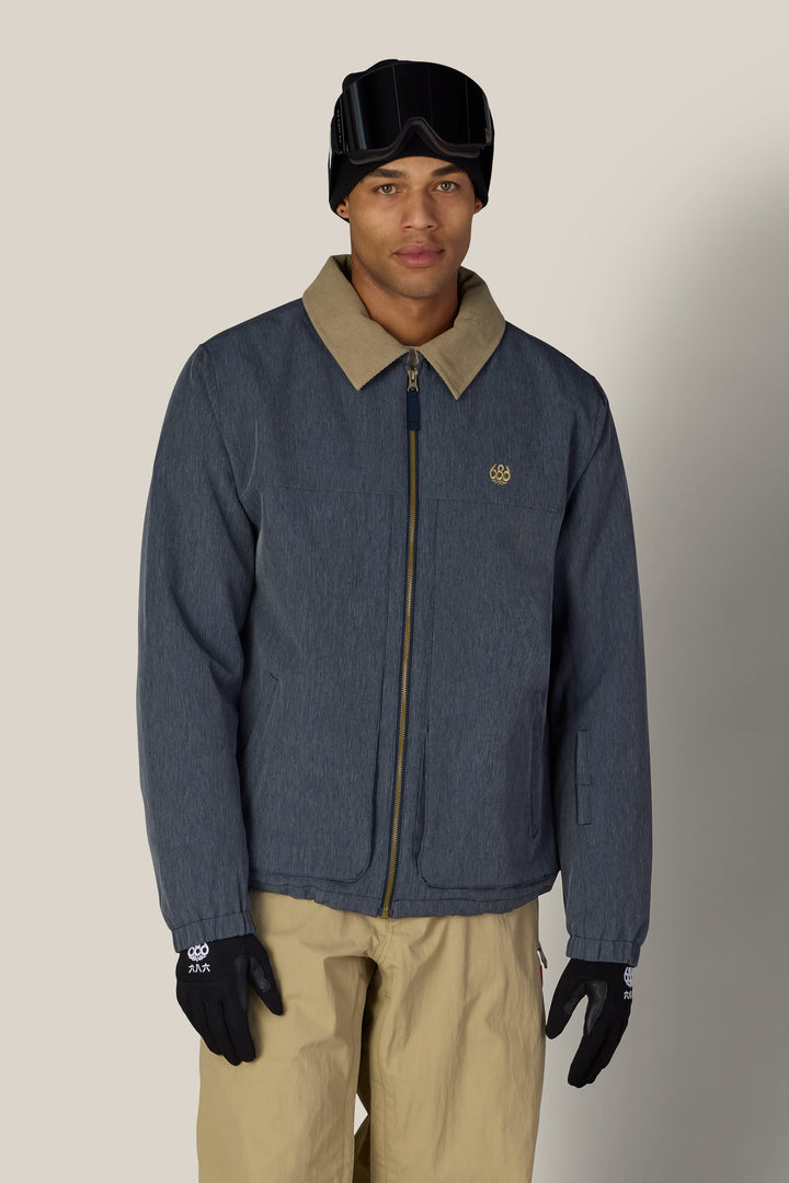 686 Men's 686 Camber Insulated Jacket — NAVY DENIM