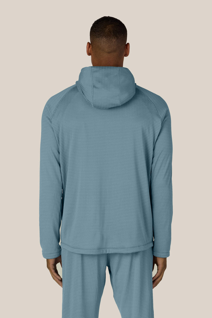 686 Men's Mission Grid™ Raglan Hoody — PALE FIRN (vista 2)