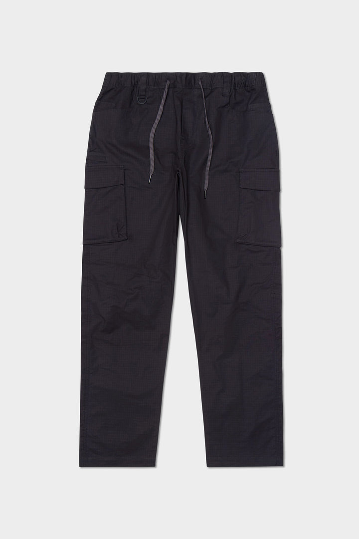 686 Men's All Time Cargo Pant - Wide Tapered Fit — BLACK (vista 2)