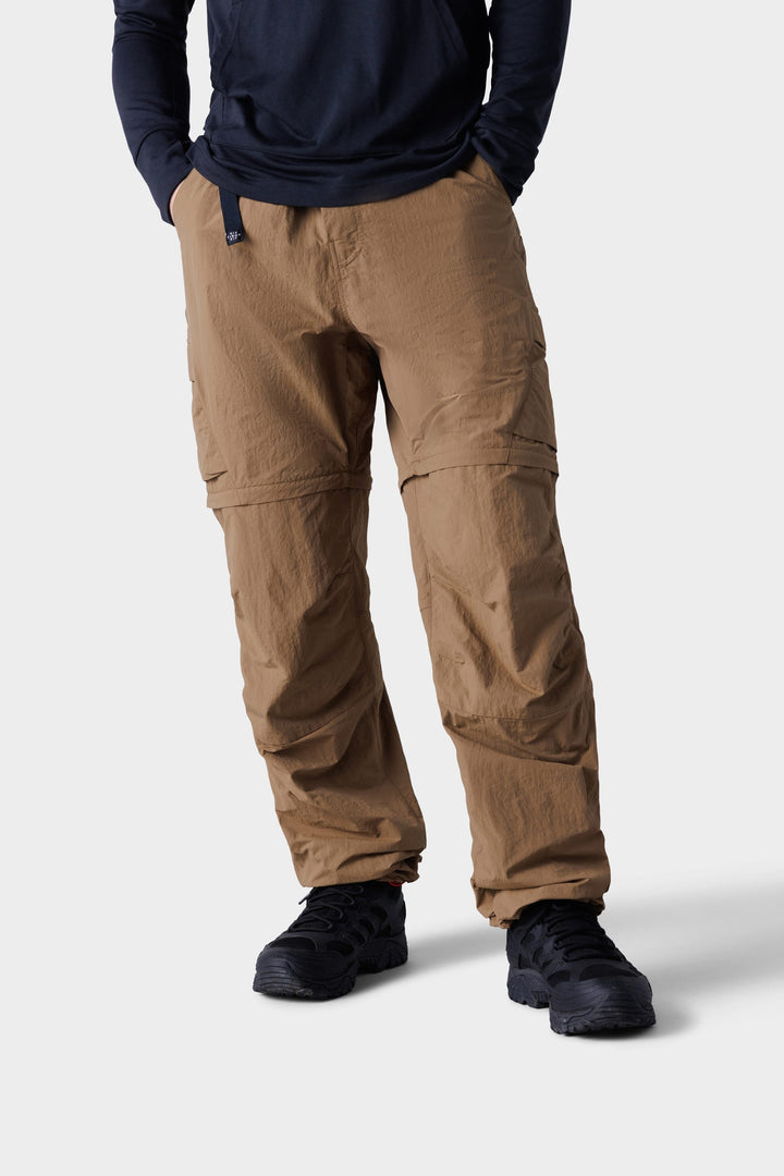 686 Men's Traverse Zip Off Cargo Pant - Wide Fit — DARK KHAKI (vista 2)