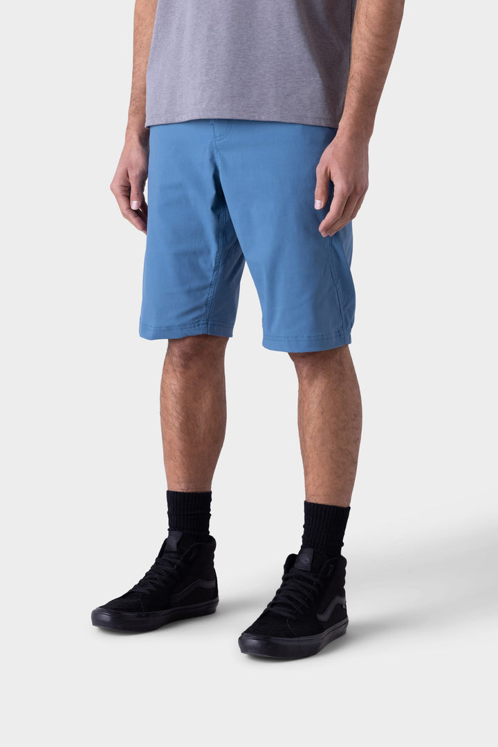 686 Men's Platform Bike Short — BLUE ASH